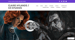 Desktop Screenshot of clairehylands.com